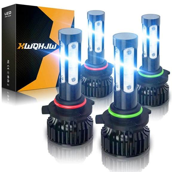 For 1990-2012 Honda Accord EX Sedan 4-Door LED Headlight High Low Beam Bulbs Kit