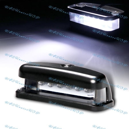 For 1990 - 2016 Land Rover Defender 90 / 110 / 130 White LED License Plate Number Light Lamp
