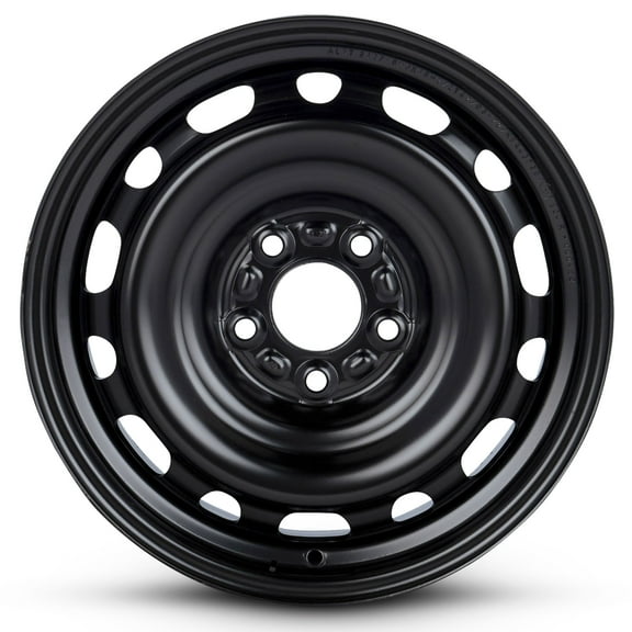 For 1990-2016 Mazda MPV 16 Inch Painted Black Rim - OE Direct Replacement - Road Ready Car Wheel