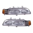 thumbnail image 1 of For 1991 92 93 94 1995 Acura Legend Headlights Driver and Passenger Side Replacement For AC2502105, 1 of 3