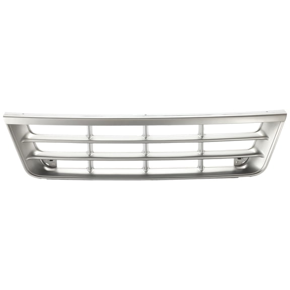 For 1992-1996 E-150 Econoline Grille Assembly Silver Plastic FO1200306 F2UZ8200B