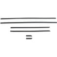 thumbnail image 1 of For 1993-1997 Corolla Door Molding and Beltlines Front Black Performance, 1 of 5