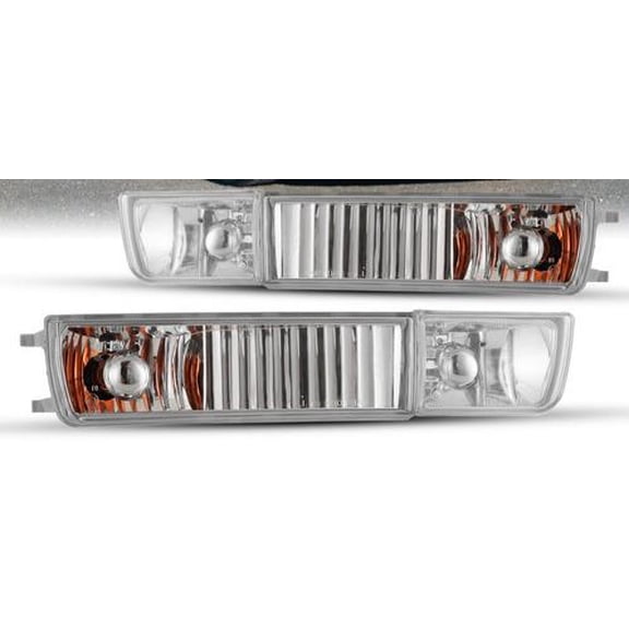 For 1993-1998 Volkswagen Golf Jetta Cabrio MK3 Fog Lights Bumper Driving Lamps