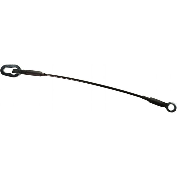 For 1994-1996 Ram 1500 Base Rear Right or Left Tailgate Cable Black Metal