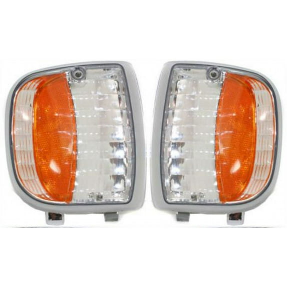 For 1994-1997 Mazda B2300/3000/4000 Parking Light Assembly Driver and Passenger Side Pair For MA2520109
