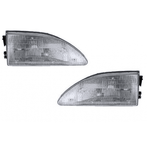 For 1994-1998 Ford Mustang Headlight Driver and Passenger Side CAPA Certified For FO2503130