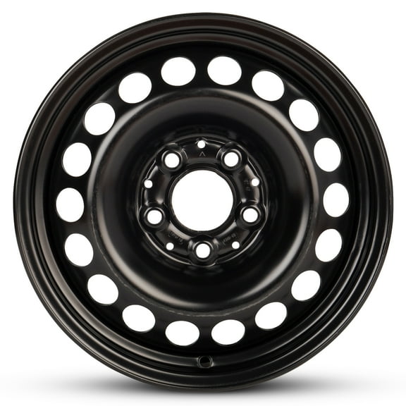 For 1994-1998 Mercedes-Benz C-Class 15 Inch Painted Black Rim - OE Direct Replacement - Road Ready Car Wheel