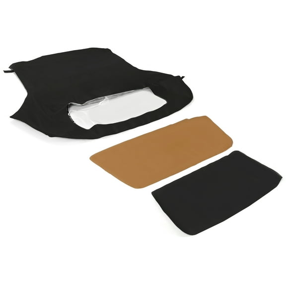 For 1994-1999 B MW E36 318i 323i 325i 328i Convertible Soft Top Compatible with Plastic Rear Window