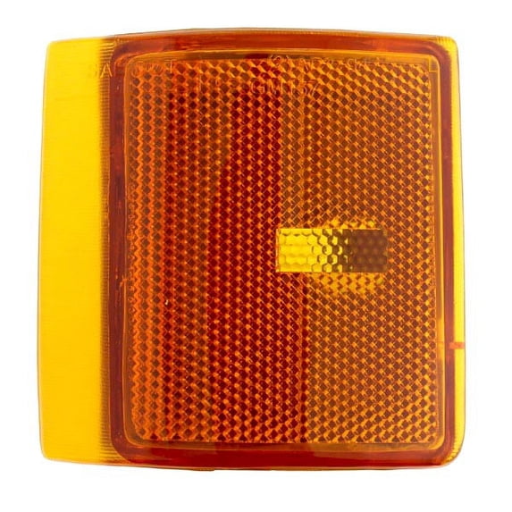 For 1994-1999 C1500 Suburban Front Left Corner Lights Amber Plastic 5977739 V