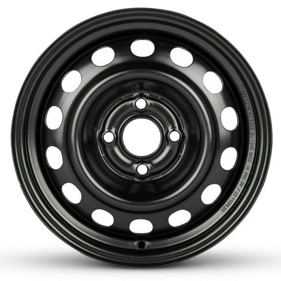 For 1994-2001 Acura Integra 14 Inch Painted Black Rim - OE Direct Replacement - Road Ready Car Wheel