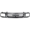 thumbnail image 1 of For 1995-1997 Jimmy Grille Assembly Front Silver & Gray Plastic GM1200355, 1 of 3