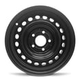 thumbnail image 1 of Wheel Rim for 1995-1999 Nissan Maxima 15 in Black Steel Rim Direct Fit, 1 of 15