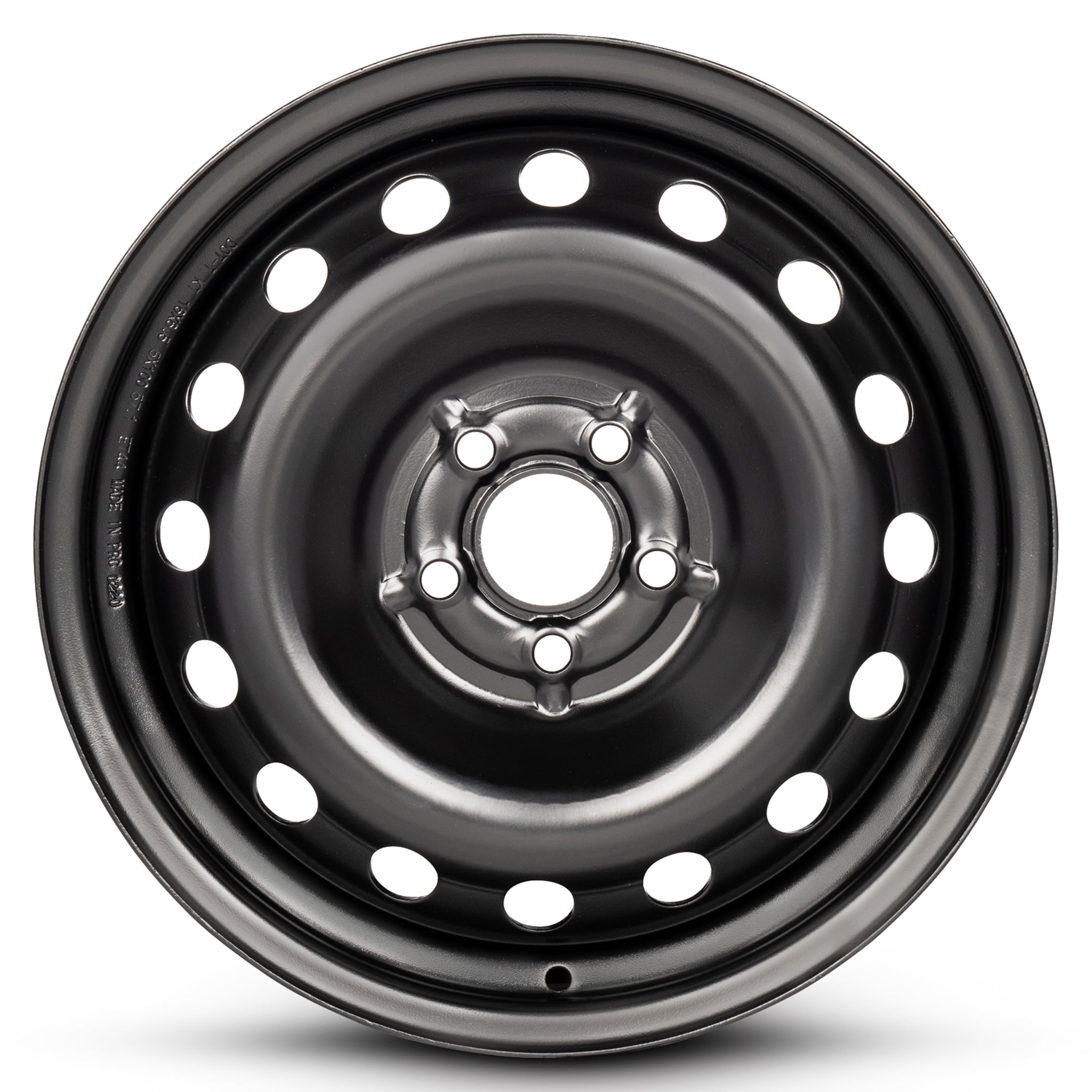 ROAD READY WHEELS For 1995-2005 Volkswagen Jetta 16 Inch Painted Black Rim - OE Direct Replacement - Road Ready Car Wheel