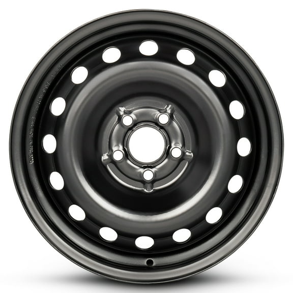For 1995-2005 Volkswagen Jetta 16 Inch Painted Black Rim - OE Direct Replacement - Road Ready Car Wheel