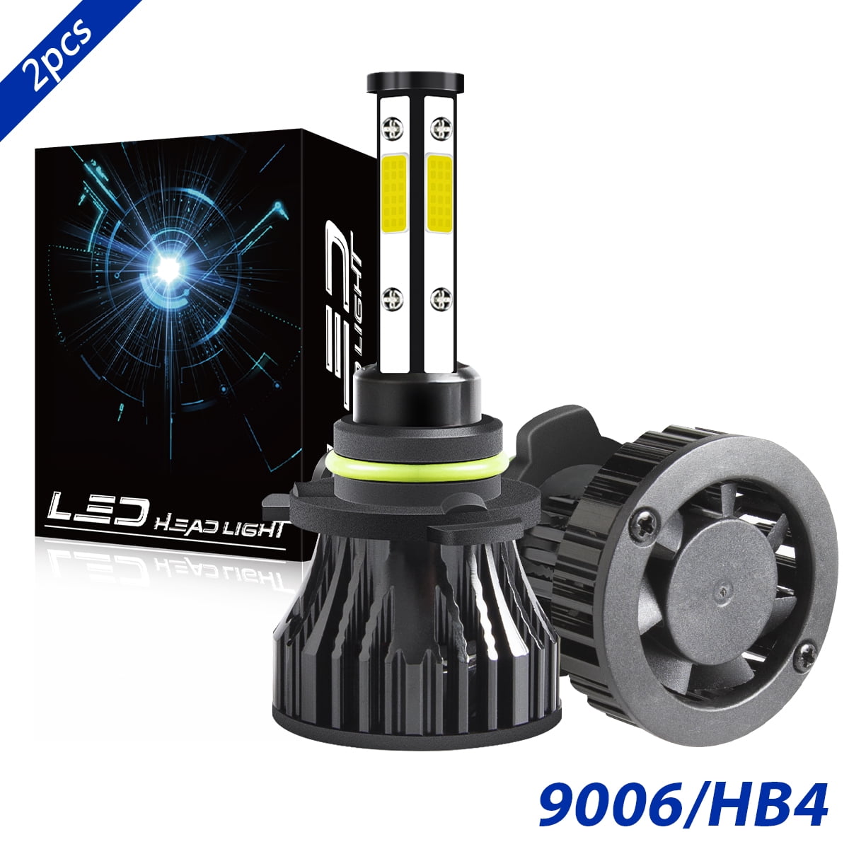For 1995-2007 Toyota Avalon Low Beam LED Headlight Bulbs 6000K White Replacement Halogen