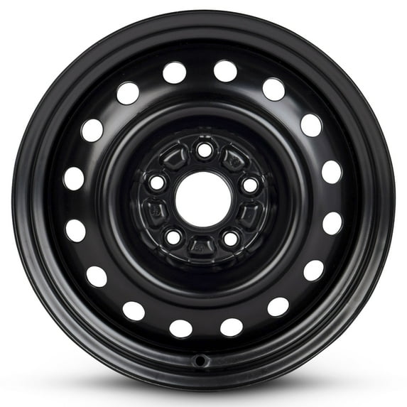 For 1995-2018 Honda CR-V 16 Inch Painted Black Rim - OE Direct Replacement - Road Ready Car Wheel
