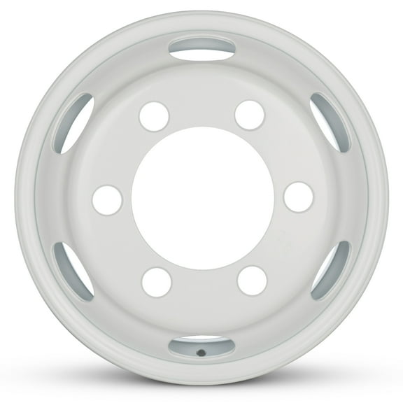 For 1995-2023 Isuzu NPR 16 Inch Painted White Rim - OE Direct Replacement - Road Ready Car Wheel