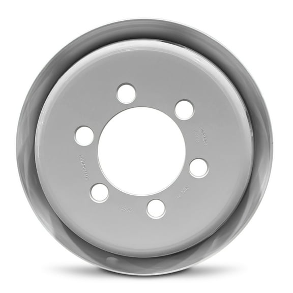 For 1995-2025 Isuzu NPR 19.5 Inch Painted White Rim - OE Direct Replacement - Road Ready Car Wheel