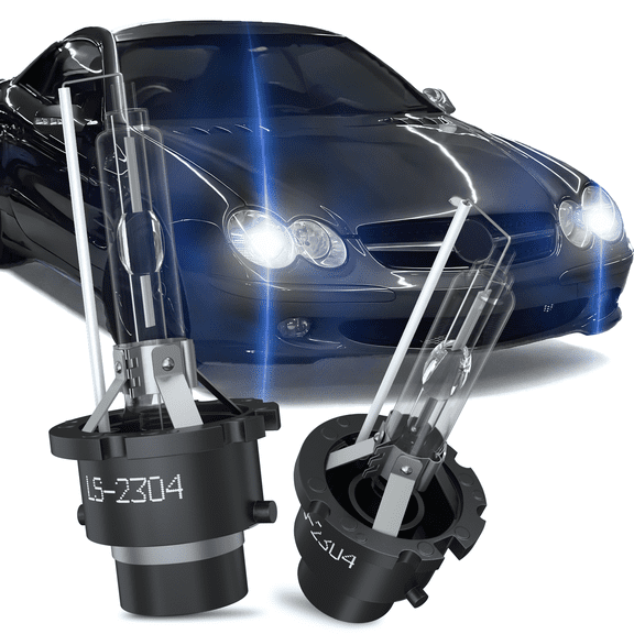 For 1996-1997 Mercedes-Benz SL320 Low Beam Xenon Headlights Bulb D2S HID Lamp 6000K White