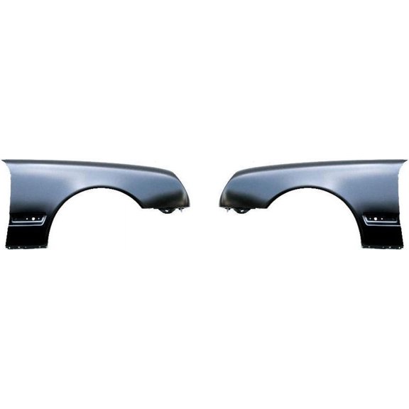 For 1996-1999 E300 Fender Front Primed Steel SET PAIR