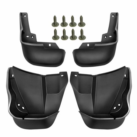 For 1996-2000 Honda Civic Coupe Sedan Mud Flaps Splash Guards x 4 Front+Rear
