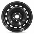 thumbnail image 1 of For 1996-2018 Volkswagen Passat 16 Inch Painted Black Rim - OE Direct Replacement - Road Ready Car Wheel, 1 of 7