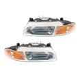 thumbnail image 1 of For 1996 Chrysler Cirrus Pair Headlights Driver and Passenger Side standard beam pattern CH2502110 CH2503110-For 4630151 4630150, 1 of 5