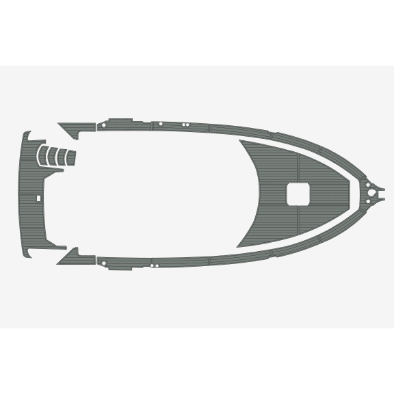 For 1997-1998 Carver MY 355 EVA Foam Marine Decking, Non-SlipYacht Flooring Mat, 6mm Thick, Durable and Easy to Clean Boat Pad