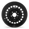thumbnail image 1 of For 1997-1999 Oldsmobile Cutlass 15 Inch Powder-Coated Black Steel - Genuine OEM Rim - Road Ready Car Wheel, 1 of 8