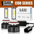 thumbnail image 1 of For 1997-2003 Ford Escort 9007 LED Headlight Hi/Lo Bulbs 6000k, 1 of 6