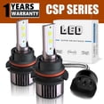 thumbnail image 1 of For 1997-2003 Ford Escort 9007 LED Headlight Hi/Lo Bulbs 6000k, 1 of 7