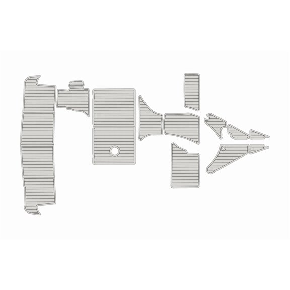 For 1997-2007 Maxum 3700 SCR EVA Foam Marine Decking, Non-Slip Yacht Flooring Mat, 6mm Thick, Durable and Easy to Clean Boat Pad