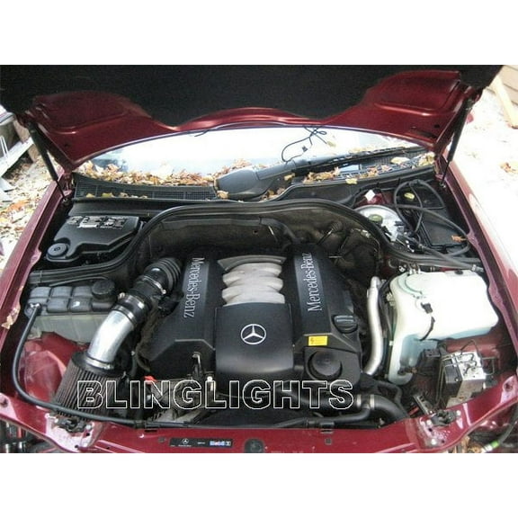 BlingLights Lightweight Air Intake System Engine Kit Automotive Specialty Parts, Aluminum