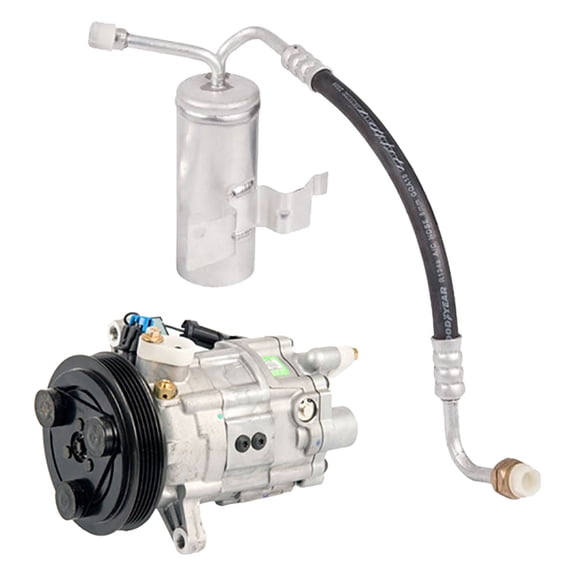 For 1997 Saturn SL SC SW SL1 SC1 SW1 SL2 SC2 SW2 AC Compressor w/ A/C Drier - BuyAutoParts