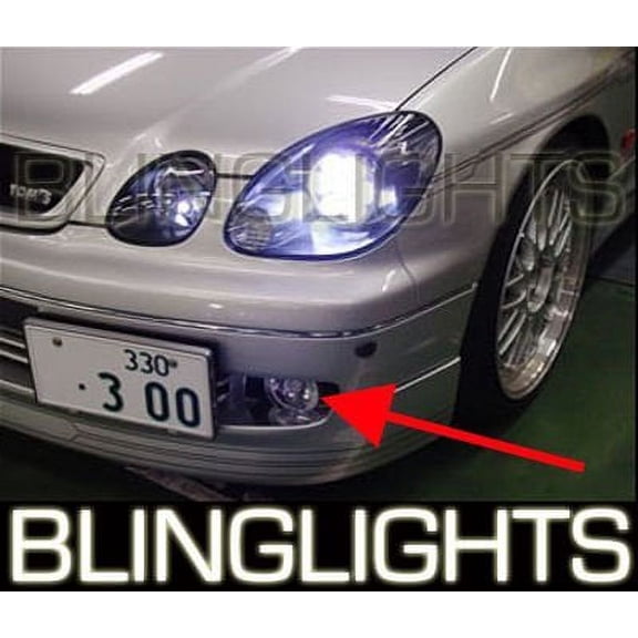 For 1998 1999 2000 2001 2002 2003 2004 2005 Lexus GS Halo Fog Lamps Angel Eye Lights GS300 GS400 GS430