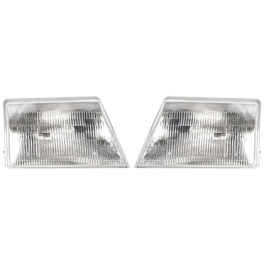 Pair Headlight Assemblies Left & Right For Ford Ranger 1998-2000 Pickup – Halogen