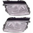 thumbnail image 1 of For 1998-2001 Volkswagen Passat Headlight Driver and Passenger Side Early Design | VW2502112 VW2503112 | 3BO 941 017 Q, 3B0 941 018 Q, 1 of 4