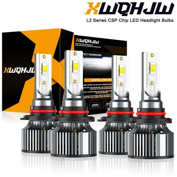 For 1998-2005 CHEVY ASTRO VAN - 4x 6000K 9005 9006 LED Headlight Combo Bulbs Kit