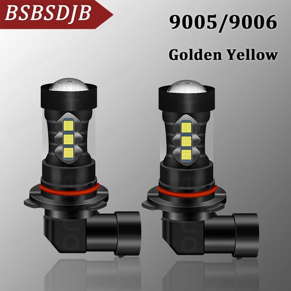 For 1998-2005 Lexus GS 300 400 430 LED Fog Light Bulbs 3000K Golden Yellow
