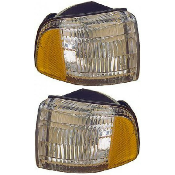 For 1999 2000 2001 2002 Dodge Ram 1500/2500/3500 Parking/Signal/Marker Light Driver and Passenger Side Pair DOT For CH2520119