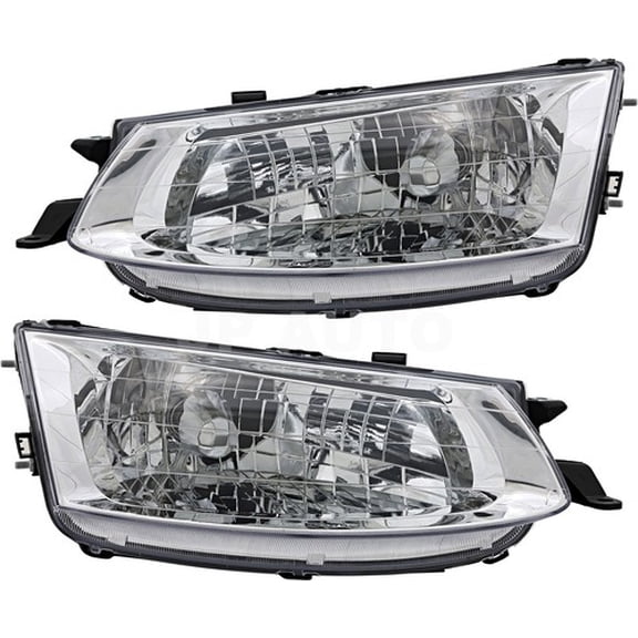 For 1999-2001 Toyota Solara Headlight Halogen Set Driver and Passenger Side