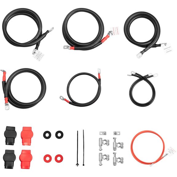 For 1999-2003 Ford Superduty F250/F350/Excursion 7.3L Diesel Battery Cables Kit