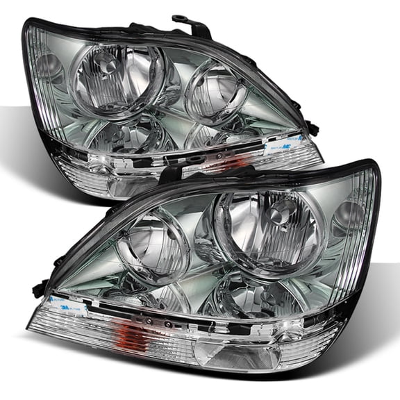 For 1999-2003 Lexus RX300 Headlights Headlamps Replacement 99-03 Left+Right Pair