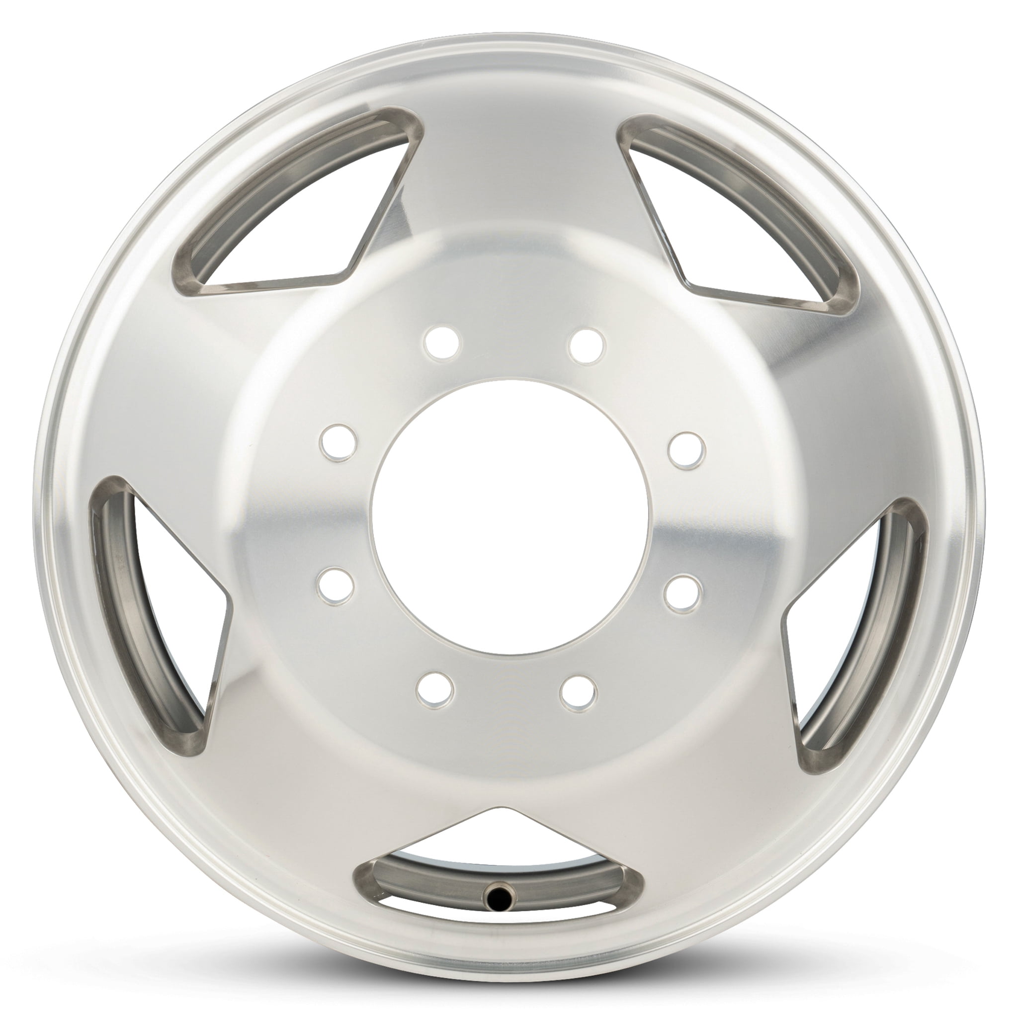 For 1999-2004 Ford F350 Rear 16 Inch Machined Silver Rim - OE Direct ...