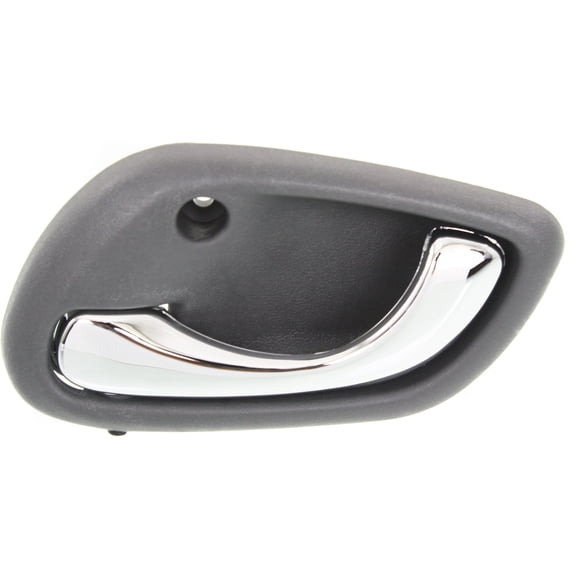 For 1999-2004 Tracker Front Rear Left Interior Door Handle Chrome, Gray Plastic