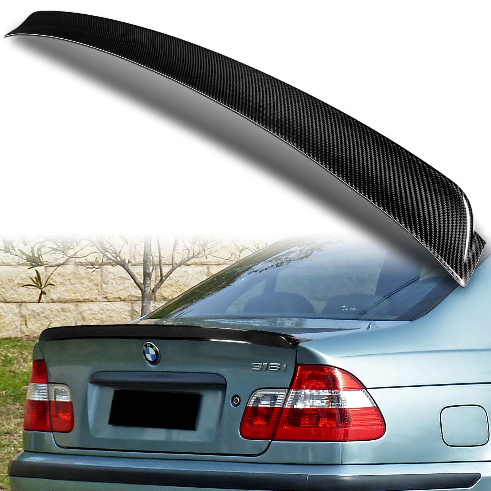 Compatible With 1999-2005 BMW E46 4Dr 3 Series AC Style Trunk Spoiler Wing  - ABS – Ikon Motorsports