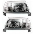 thumbnail image 1 of For 1999-2005 Suzuki Grand Vitara Pair Headlights Driver and Passenger Side Assembly Unit SZ2502104, SZ2503104 | 35320-65D01, 35120-65D01, 1 of 4