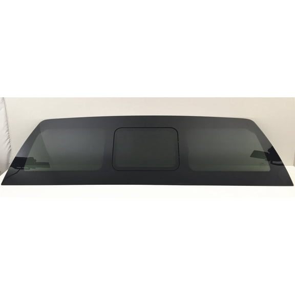 For 1999-2006 GMC Sierra (C/K 1500 2500 3500) Sliding Back Window Glass Replacement Manual Slider Flush Fit