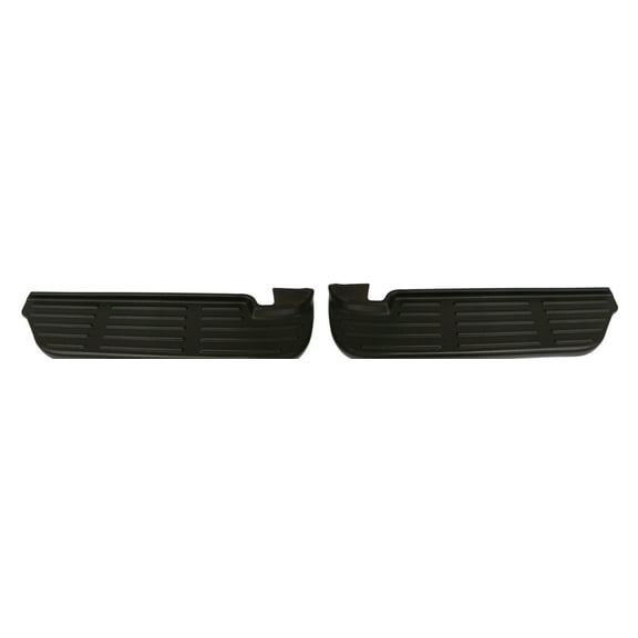 For 1999-2007 F-250 Super Duty Bumper Step Pad Rear Black SET PAIR