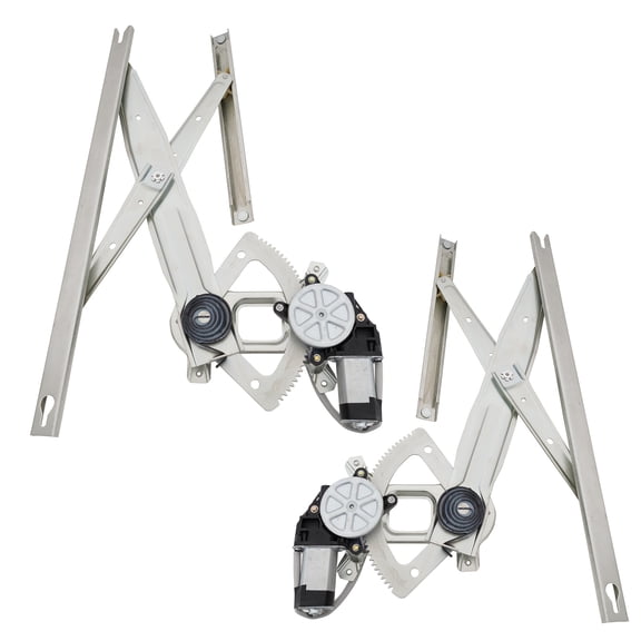 For 1999-2009 F-350 Super Duty Rear Window Regulator SET PAIR